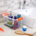 Home clear pp large tote plastic storage box